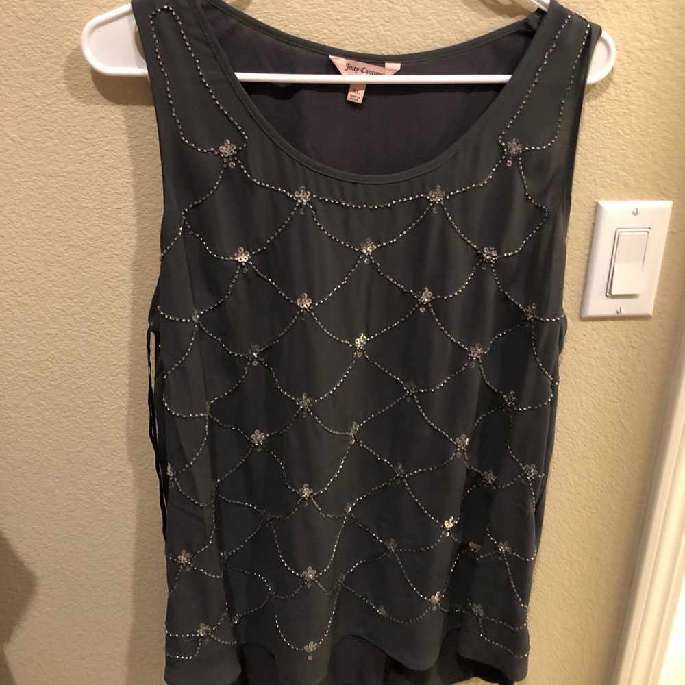 Juicy couture beaded top